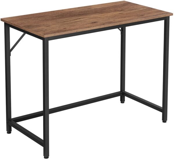 SONGMICS, Computer desk, brown, 100 x 50 x 75 cm