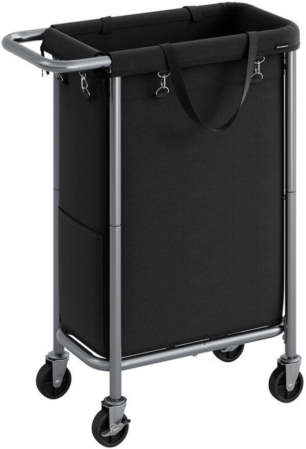 SONGMICS, Laundry Organizer, Black, 29 x 81 cm