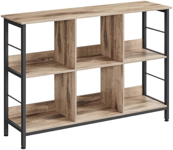 SONGMICS, Bookshelf, brown, 120 x 80 cm