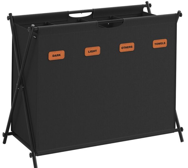 SONGMICS, Laundry Basket, 80 x 66 x 40 cm