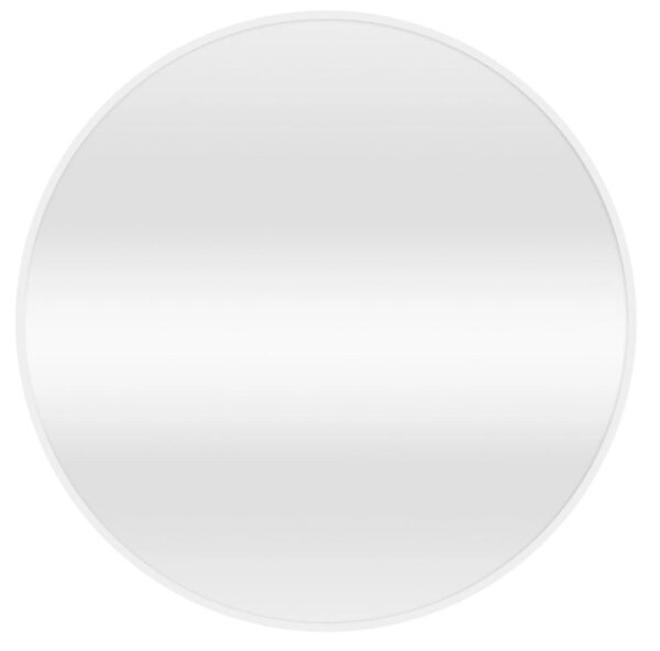 Flora Design, wall mirror, white, 60 x 60 cm