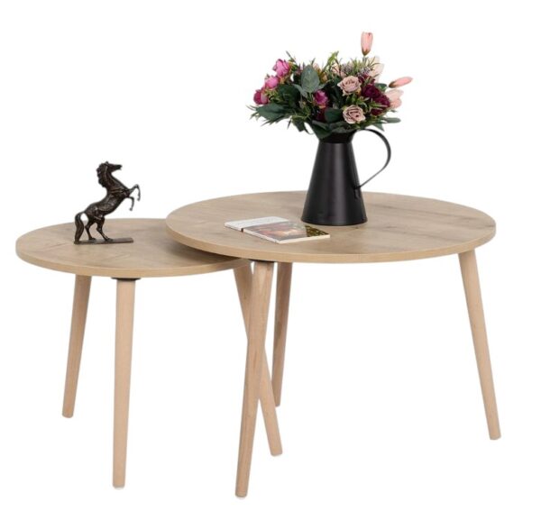 Flora Design, coffee table, 2 pcs