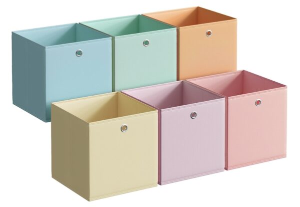 SONGMICS, Organizer, 26 x 26 x 28 cm, 6 pieces