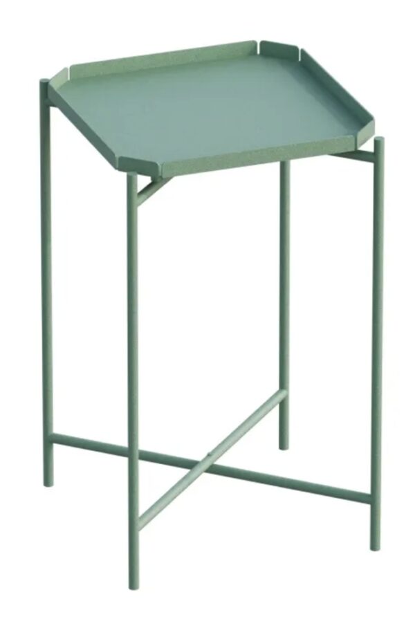 Hanah Home, ყავის მაგიდა, მწვანე,  46 x 46 x 56 სმ